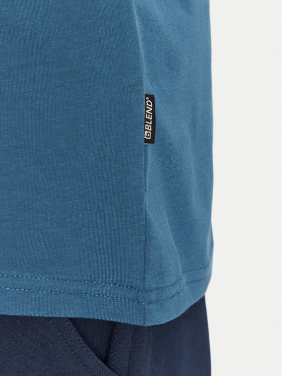 Blend Blend T-Shirt 20718276 Niebieski Regular Fit