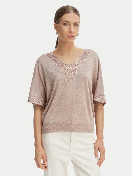 Morgan Morgan Bluse 241-MCHRIS Beige Relaxed Fit