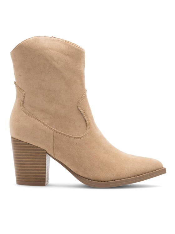 Cizme și botine cowboy DeeZee MILLIE LS5637-07 Bej