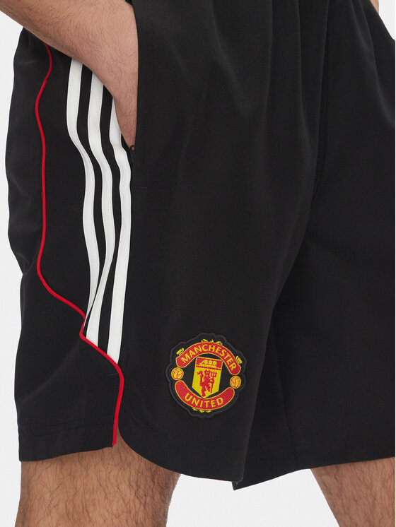 adidas adidas Športové kraťasy Manchester United UBP JF0369 Čierna Regular Fit
