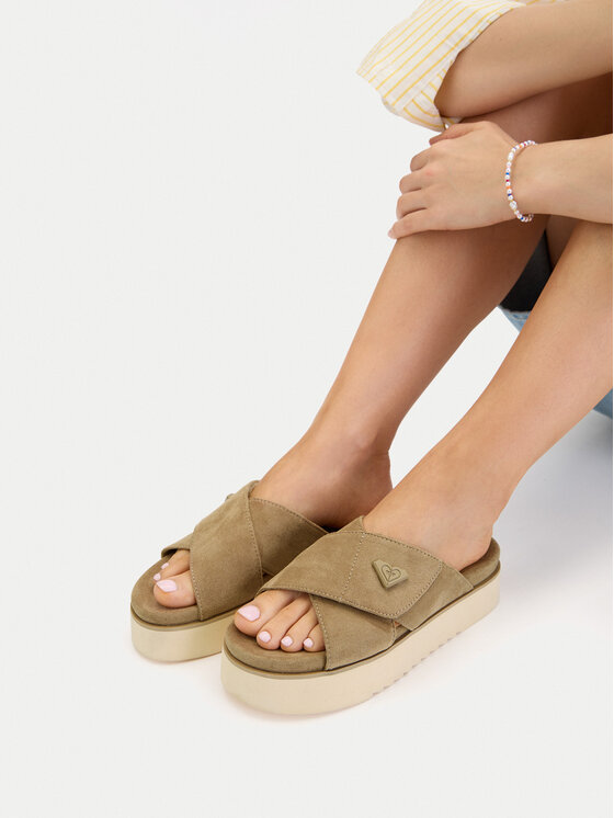 Roxy Roxy Natikači CWBEOB-HY22031-2 Bež