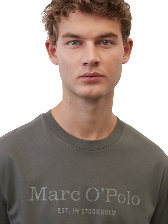 Marc O'Polo Marc O'Polo Тишърт B21201251052 Сив Regular Fit