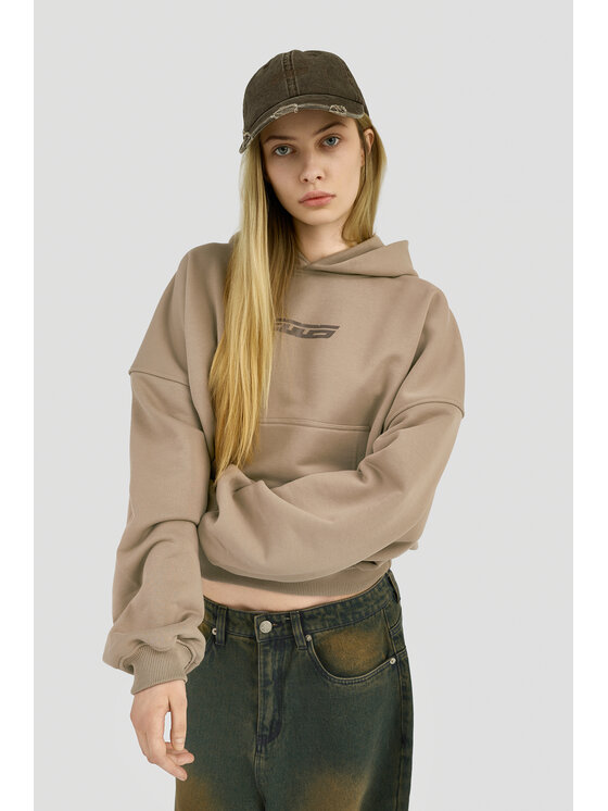 2005 2005 Bluza Core Beżowy Oversize