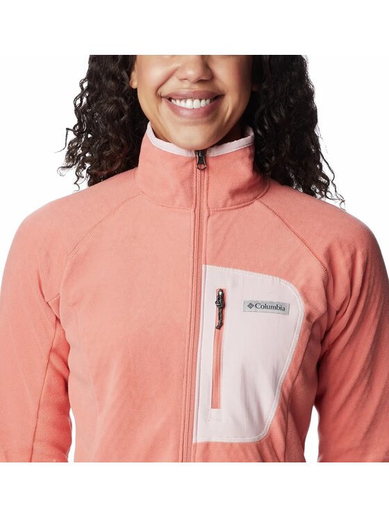 Columbia Columbia Bluza 201601 Pomarańczowy Regular Fit