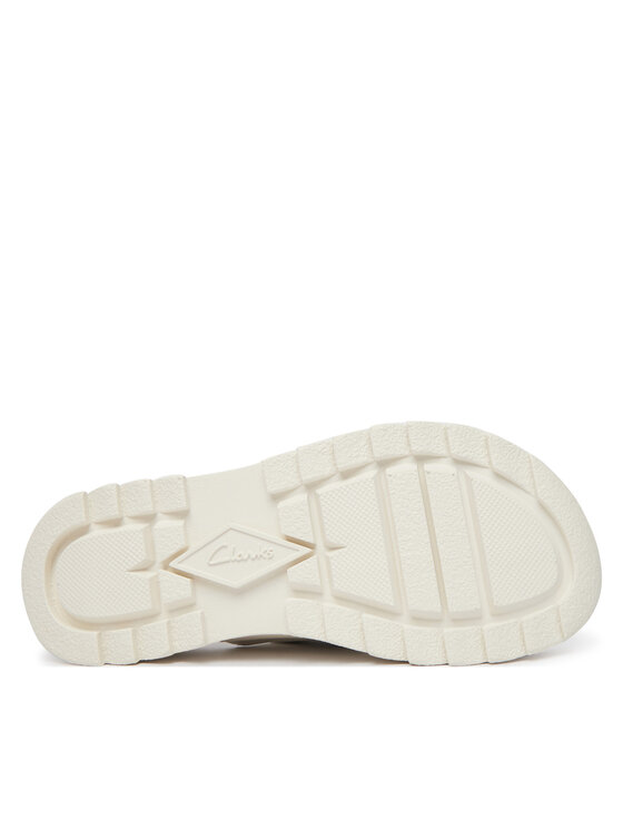 Clarks Clarks Sandale DashLite Wish 26186583 Alb