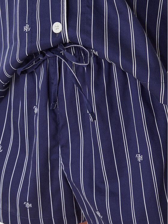 LAUREN RALPH LAUREN LAUREN RALPH LAUREN Pižama ILN12490 Tamsiai mėlyna
