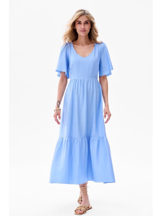 blue shadow blue shadow Sukienka codzienna Doris Niebieski Regular Fit