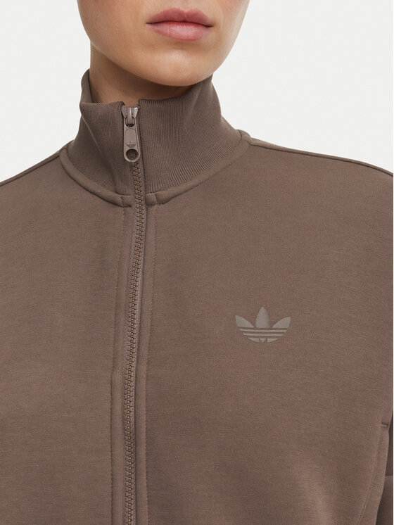 adidas adidas Bluza Spacer Tracktop KZ2189 Brązowy Regular Fit