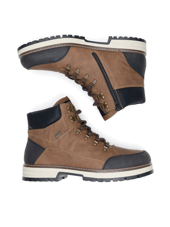 Rieker Rieker Schnürschuhe F8302-24 Braun