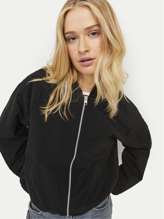 JJXX JJXX Μπόμπερ μπουφάν Leila 12253330 Μαύρο Regular Fit