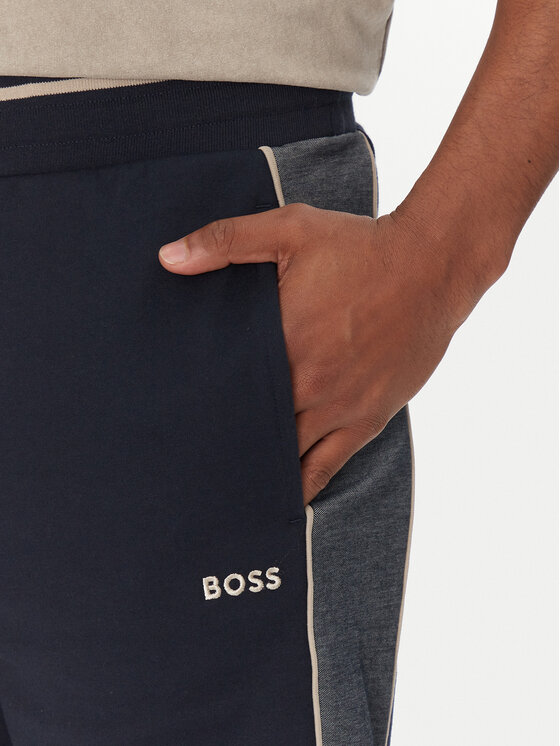 BOSS BOSS Športové kraťasy Tracksuit Short 50540752 Tmavomodrá Regular Fit