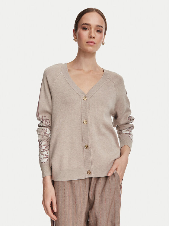 Liu Jo Sport Cardigan TF6093 MS49I Gri Regular Fit