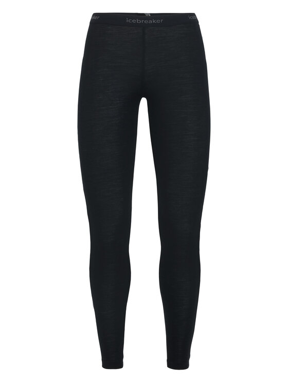 Icebreaker Icebreaker Legginsy 104476 Czarny Slim Fit