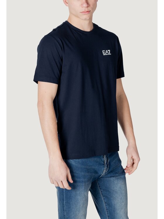 EA7 Emporio Armani EA7 Emporio Armani T-Shirt 7M000567 AF10375 Niebieski Casual Fit
