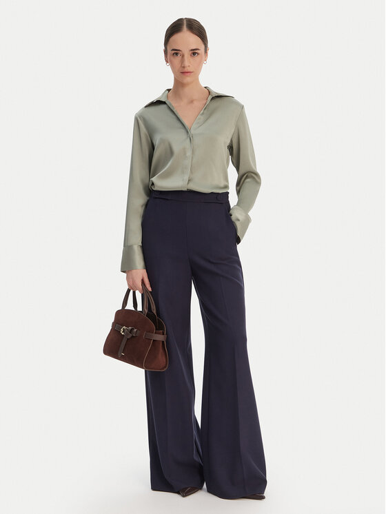 Calvin Klein Calvin Klein Koszula Hammered LV044F129G Beżowy Regular Fit