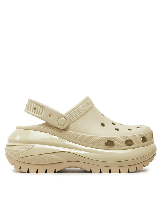 Crocs Şlapi Classic Mega Crush Clog 207988 Bej | Modivo.ro