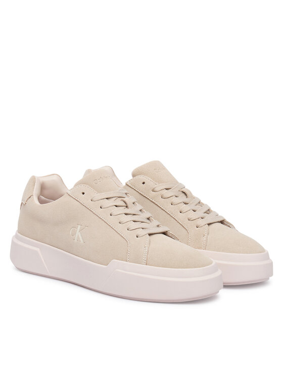 Calvin Klein Calvin Klein Sneakersy Chunky Cupsole Lace Up Su Ml YW0YW01949 Béžová