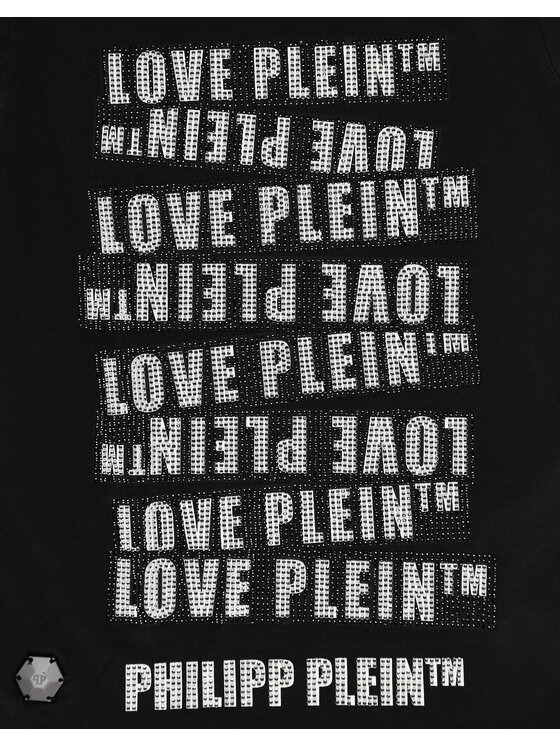 PHILIPP PLEIN PHILIPP PLEIN T-shirt 30358 Nero Regular Fit