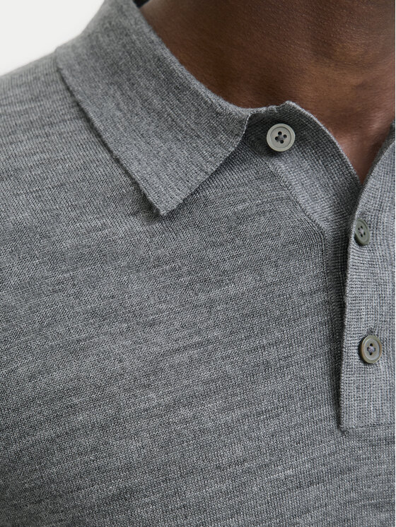 Jack & Jones Jack & Jones Sweater Merino 12281757 Szürke Regular Fit