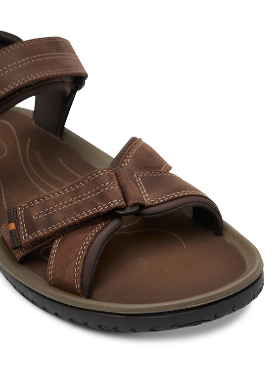 Clarks Clarks Sandále Wesley Shore 26182009 Hnedá