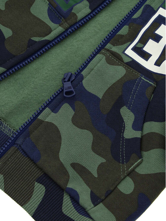 Original Marines Original Marines Majica dugih rukava DCA0647NM Zelena Regular Fit