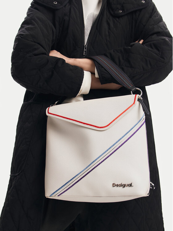 Desigual Desigual Seljakott Cleo 24WAKP28 Valge