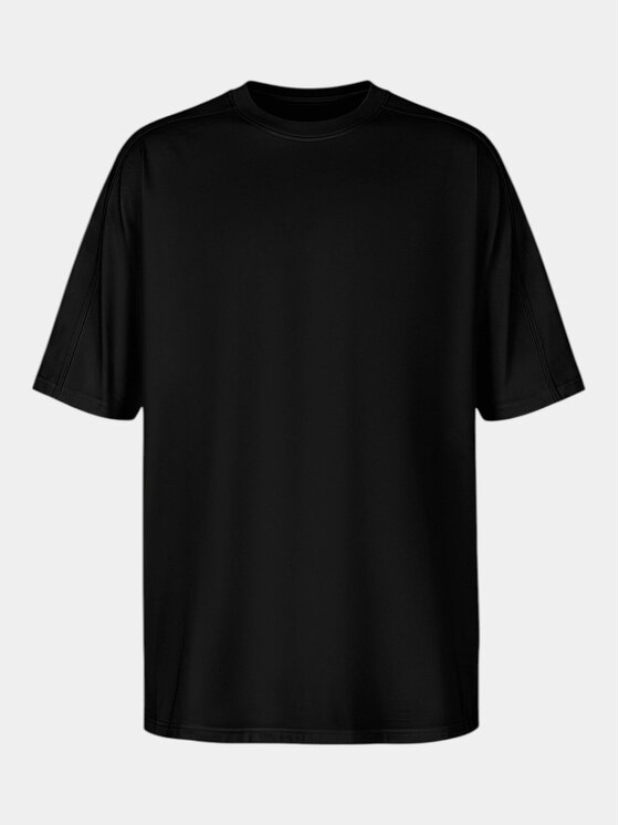 MADE BY SOCIETY MADE BY SOCIETY T-Shirt Tricou SOCIETY ARC - T17177 Czarny Basic Fit