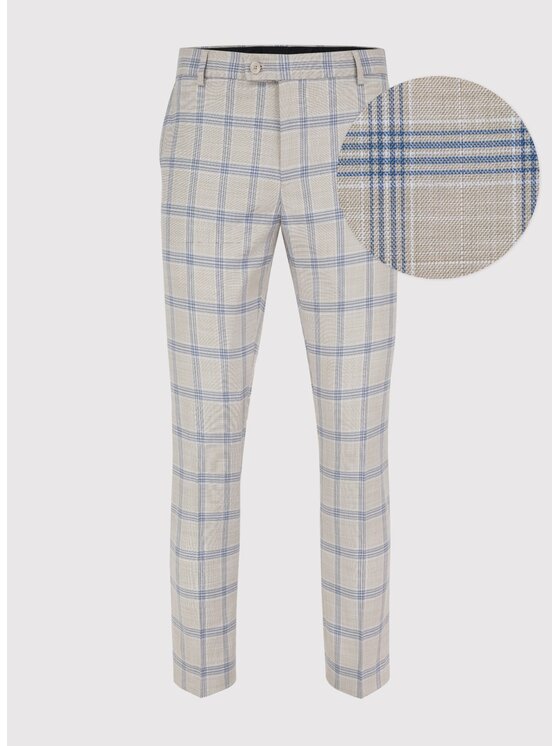 Pako Lorente Pako Lorente Garnitur P23SF-4G-006 Beżowy Slim Fit