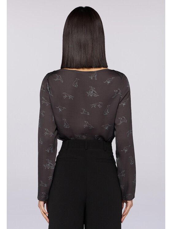 Trussardi Trussardi Blusa 2538A201180N0Z3 Nero Regular Fit