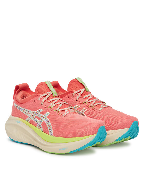 Asics Asics Buty do biegania Gel-Nimbus 27 Tr 1012B808 Koralowy