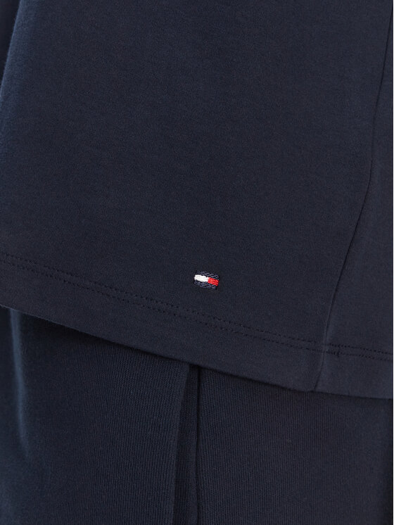 Tommy Hilfiger Tommy Hilfiger Marškinėliai WW0WW46113 Tamsiai mėlyna Regular Fit