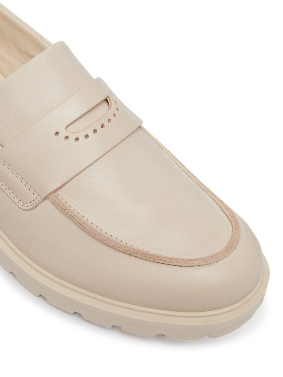 ECCO ECCO Loafersy Metropole Vienna 23133301378 Beżowy
