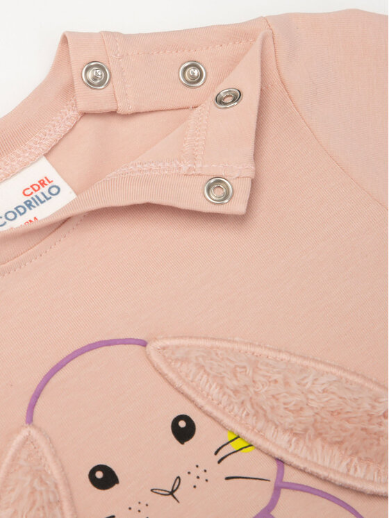 Coccodrillo Coccodrillo Bluse ZC3143104SGN Rosa Regular Fit