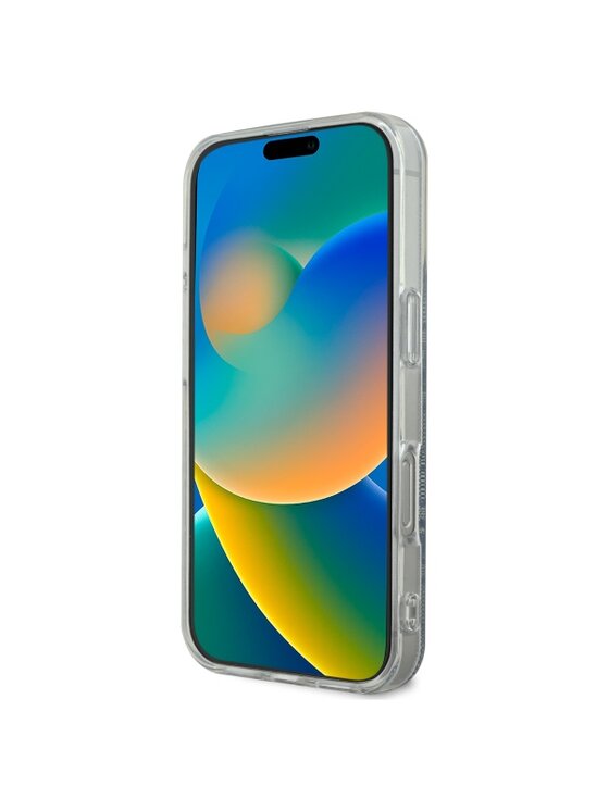 Guess Guess Etui na telefon iPhone 16 Pro Niebieski