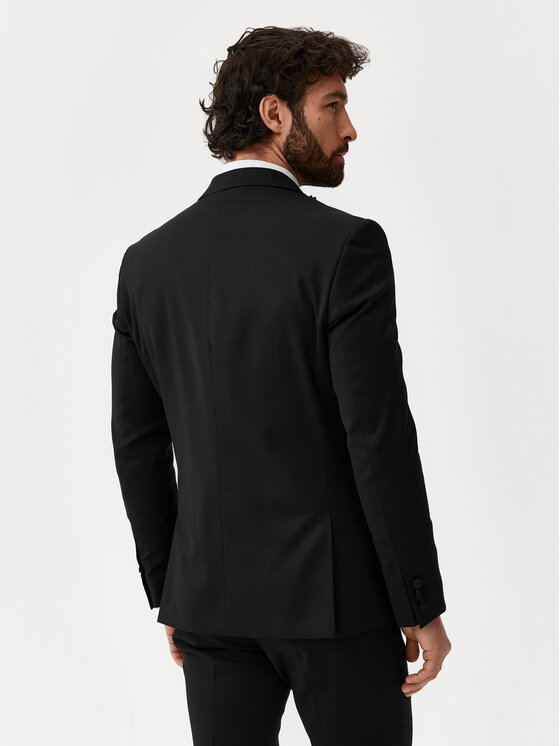 Evenemen Evenemen Garnitur Kast Ceremony Czarny Slim Fit