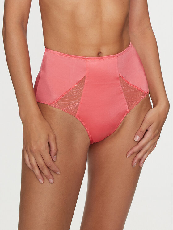 Chantelle Chantelle Klassischer Damenslip mit hoher Taille Tattoo Love C22DC5 Rosa