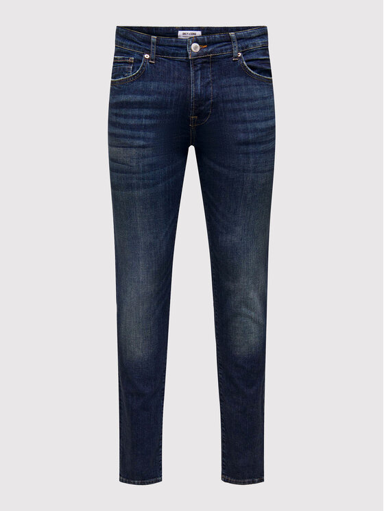 Only & Sons Only & Sons Дънки Loom 22024514 Тъмносин Slim Fit
