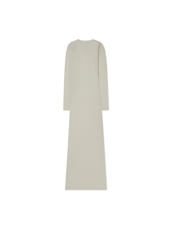 La Mania La Mania Vestito da giorno FIORE Beige Classic Fit