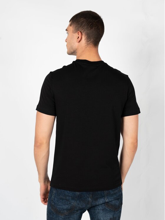 Les Hommes Les Hommes T-Shirt LBT1031700E Μαύρο Regular Fit
