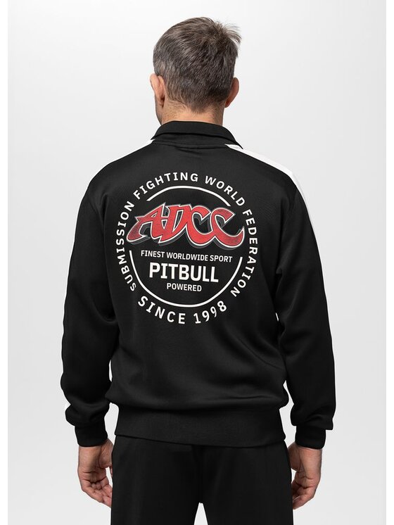 PITBULL PITBULL Bluza ADCC SAN DIEGO CA Czarny Regular Fit