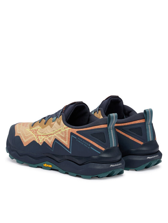 Mizuno Mizuno Buty do biegania Wave Daichi 9 J1GJ2571 Brązowy