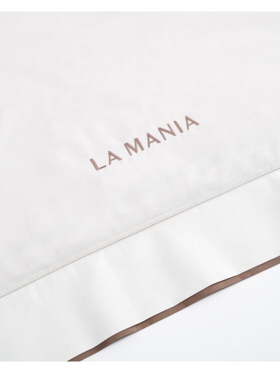 La Mania La Mania Komplet pościeli Mousse Brązowy