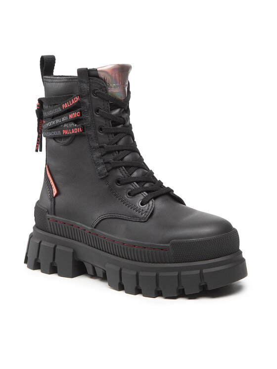 Palladium Palladium Schnürstiefeletten Revolt Boot Lth 97240-010-M Schwarz