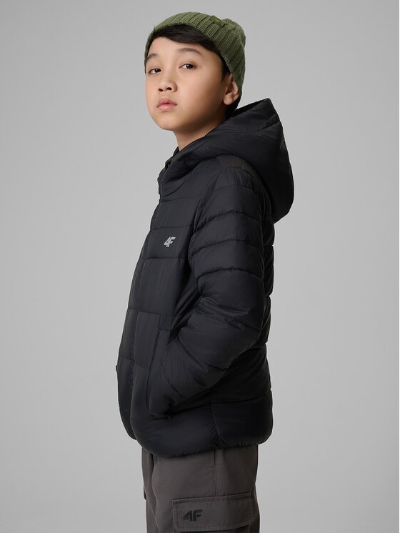 4F 4F Giubbotto piumino 4FJWSS26TDJAM0741-20S Nero Regular Fit