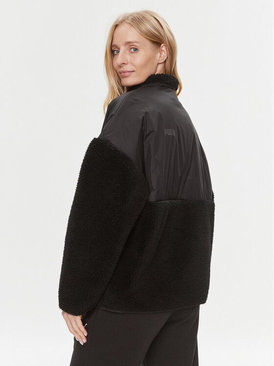 Puma Puma Übergangsjacke Hybrid 675371 Schwarz Regular Fit