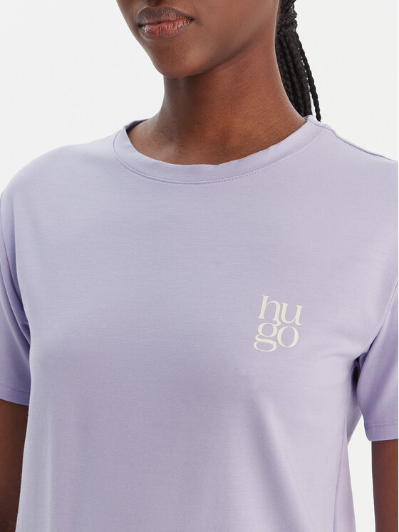 HUGO HUGO T-Shirt 50556981 Violett Regular Fit