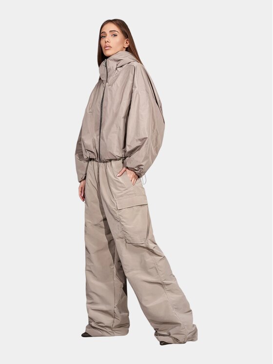MADE BY SOCIETY MADE BY SOCIETY Kurtka anorak Aestra - J27720 Beżowy Basic Fit