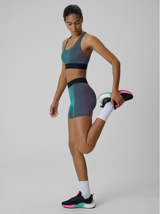 4F 4F Legginsy TRAINING Kolorowy Slim Fit