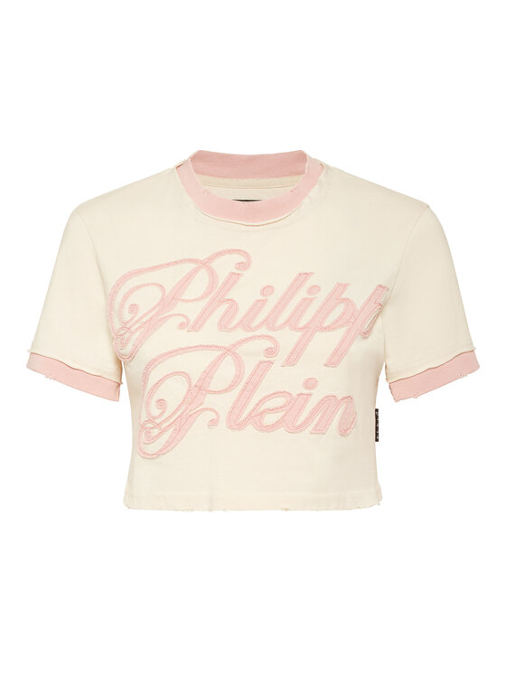 PHILIPP PLEIN PHILIPP PLEIN T-shirt 27379 Beige