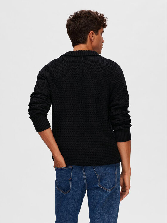 Selected Homme Selected Homme Megztinis 16091800 Juoda Regular Fit
